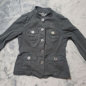 Lady Hathaway Vintage Military Style Jacket Medium